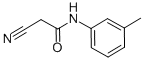 Structure of 2-CYANO-N-M-TOLYL-ACETAMIDE