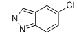 Structure of 2H-indazole, 5-chloro-2-methyl-