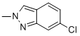 Structure of 6-Chloro-2-methyl-2H-indazole