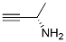 (S)-1-甲基-2-丙炔胺结构式