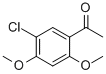 Structure of 1-(5-CHLORO-2,4-DIMETHOXY-PHENYL)-ETHANONE