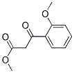 3-(2-甲氧苯基)-3-氧代丙酸甲酯结构式