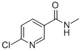 Structure of 6-CHLORO-N-METHYL-NICOTINAMIDE