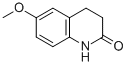 6-甲氧基-3,4-二氢-2(1H)-喹啉酮结构式