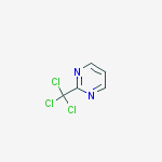 2-(trichloromethyl)pyrimidine结构式