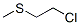 Structure of 2-CHLOROETHYL METHYL SULFIDE