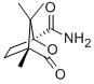 Structure of (1S)-(-)-CAMPHANIC ACID AMIDE