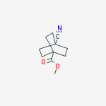 Structure of Methyl 4-cyanobicyclo[2.2.2]octane-1-carboxylate