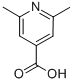 Structure of 2,6-DIMETHYLISONICOTINIC ACID