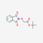 Structure of Acetic acid, [(1,3-dihydro-1,3-dioxo-2H-isoindol-2-yl)oxy]-,1,1-dimethylethyl ester