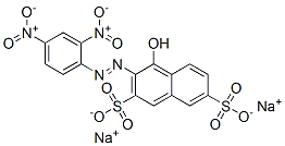 Structure of NITRAZINE YELLOW