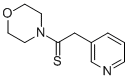 Structure of 1-Morpholino-2-(3-pyridinyl)ethanethione