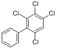 Structure of 2,3,4,6-TETRACHLOROBIPHENYL