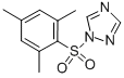 Structure of 1-MESITYLENESULFONYL-1,2,4-TRIAZOLE