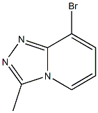 Structure of 8-BroMo-3-Methyl-[1,2,4]triazolo[4,3-a]pyridine