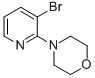 Structure of 3-BROMO-2-(4-MORPHOLINO)PYRIDINE