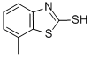2(3H)-BENZO[D]THIAZOLETHIONE,7-METHYL-结构式