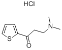 Structure of 2-THIENYL-2-DIMETHYLAMINOETHYL KETONE HCL
