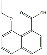 8-Ethoxynaphthalene-1-carboxylic acid结构式