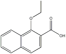 Structure of 1-Ethoxynaphthalene-2-carboxylic acid