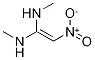 Structure of 1,1-Ethenediamine, N,N'-dimethyl-2-nitro-