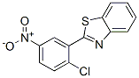 Structure of Benzothiazole, 2-(2-chloro-5-nitrophenyl)-