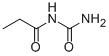 Structure of propionylurea