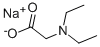 Structure of N,N-DIETHYLGLYCINE SODIUM SALT