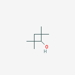 Structure of Cyclobutanol, 2,2,4,4-tetramethyl-