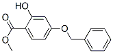 methyl 2-hydroxy-4-phenylmethoxy-benzoate结构式