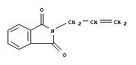 Structure of N-ALLYLPHTHALIMIDE