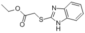 Structure of Ethyl=(1H-benzimidazol-2-ylthio)acetate