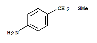 Structure of 4-[(methylsulfanyl)methyl]aniline