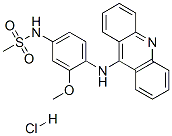 Structure of Amsacrine hydrochloride