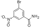 Chemical structure of 3-BROMO-5-NITROBENZAMIDE
