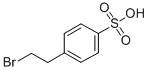 Structure of 4-(2-BROMOETHYL)BENZENESULFONIC ACID