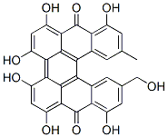 Structure of protopseudohypericin