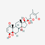 Chemical structure of 4SS-HYDROXYWITHANOLIDE E