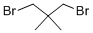 Structure of 1,3-DIBROMO-2,2-DIMETHYLPROPANE