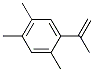1-Isopropenyl-2,4,5-trimethylbenzene结构式