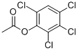Structure of 2,3,4,6-TETRACHLOROPHENOL ACETATE