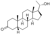 20Α-醇-5Β-孕甾-3-酮结构式
