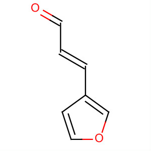 Structure of 2-Propenal, 3-(3-furanyl)-, (2E)-