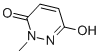 Structure of 3-HYDROXY-1-METHYLPYRIDAZIN-6(1H)-ONE