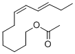 Structure of (7Z,9E)-dodeca-7,9-dienyl acetate