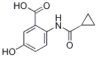 Structure of 2-[(Cyclopropylcarbonyl)aMino]-5-hydroxybenzoic Acid
