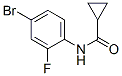 Structure of CYCLOPROPANECARBOXAMIDE,N-(4-BROMO-2-FLUOROPHENYL)-