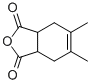 Structure of 1,3-isobenzofurandione, 3a,4,7,7a-tetrahydro-5,6-dimethyl-