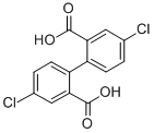Structure of 4,4-Dichlorodiphenic acid