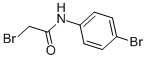 Structure of acetamide, 2-bromo-N-(4-bromophenyl)-